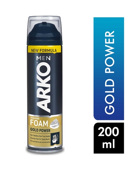 Picture of Arko Men Tıraş Köpüğü Gold Power 200ml