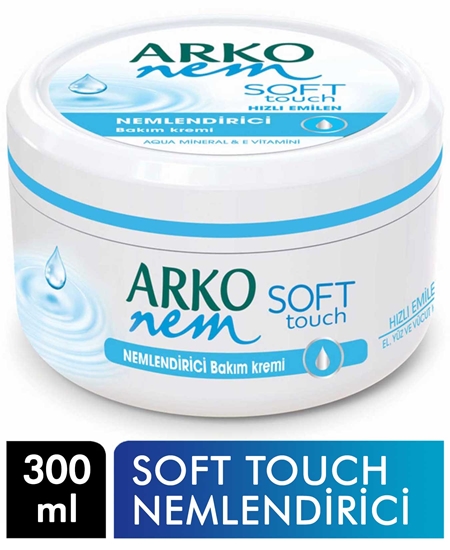 Picture of Arko Nem Nemlendirici Bakım Kremi 300 ml Soft Touch