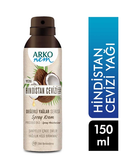 Picture of Arko Nem Sprey Krem 150 ml Hindistan Cevizi Yağlı