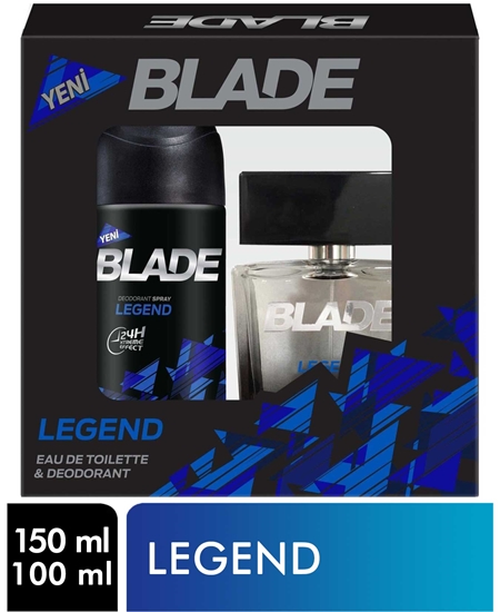 Picture of Blade Erkek Deodorant 150 ml + Erkek Parfüm 100 ml Legend