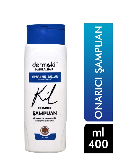 Picture of Dermokil Şampuan 400 ml Naturel Hair Yıpranmış Saçlar için Onarıcı