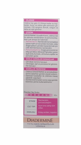 Diadermine Essential Care Açık Ton Güzellik Kremi 50 ml