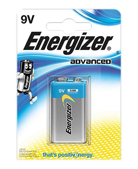 Picture of P-Energizer Advanced 9V Tekli Pil   - 6LR61