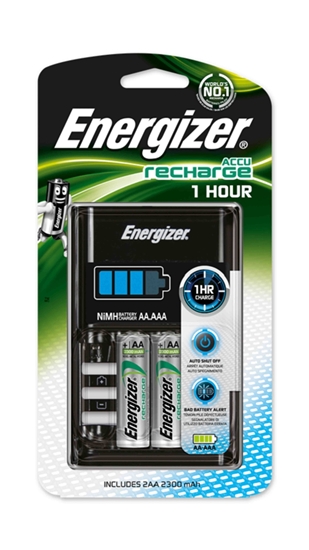 Picture of P-Energizer Şarj Cihazı - 2 Adet AA 2300 mAH Kalem Pil Hediyeli