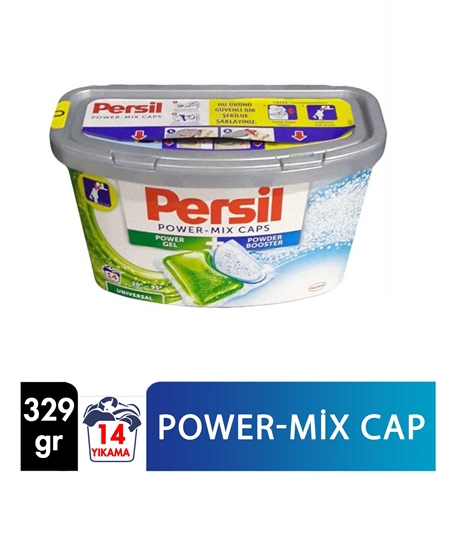 Picture of Persil Laundry Detergent  329 Gr Power Mix Caps - 14 Wash
