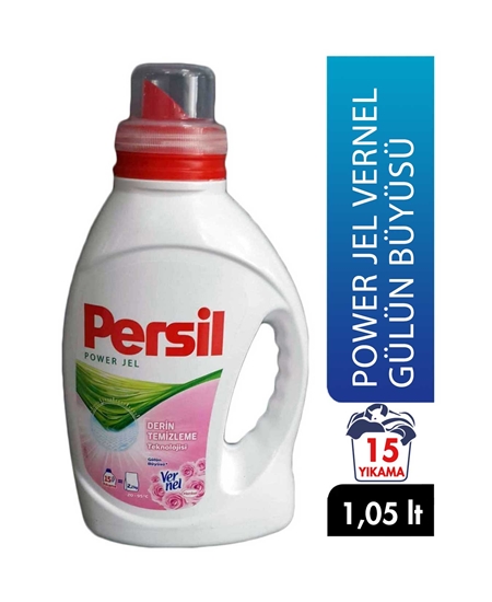 Picture of Persil Liquid Laundry Detergent 1,05 Lt Power Gel Vernel The Magic of Rose - 15 Wash [OUTLET]