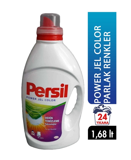 Picture of Persil Liquid Laundry Detergent 1.68 Lt Power Gel Color Bright Colors - 24 Wash 