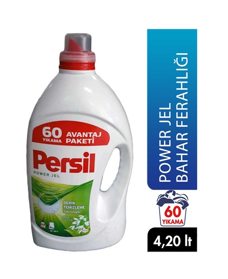 Picture of Persil Liquid Laundry Detergent 4,20 Lt Power Gel Spring Freshness