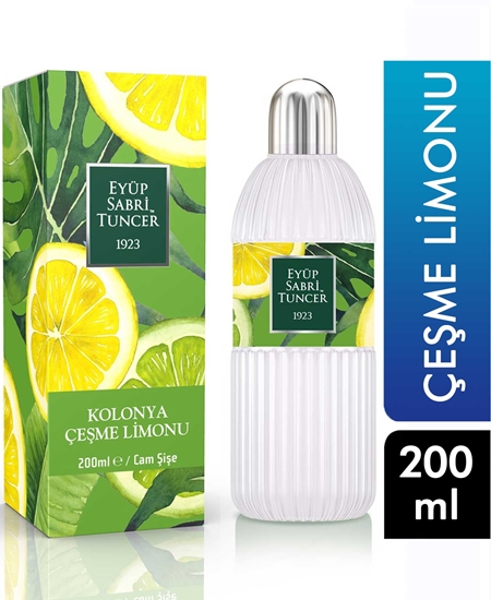 Picture of P-Eyüp Sabri Tuncer Kolonya 200 ml Cam Çeşme Limonu