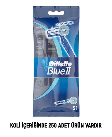 Picture of P-Gillette Blue2 Normal Shaving Razor 5's - 250's Box