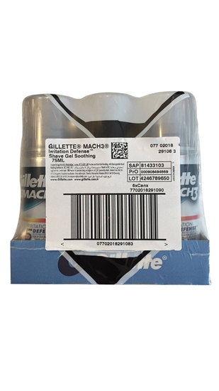 Picture of P-Gillette Mach3 Calming Shaving Gel 75 ml