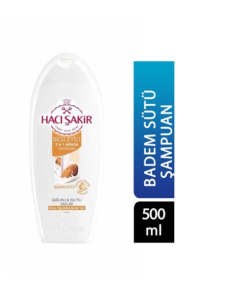 Picture of  Hacı Şakir Shampoo 500 ml Almond Milk