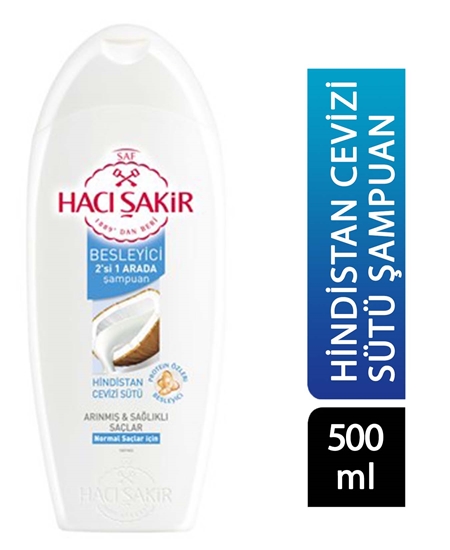 Picture of  Hacı Şakir Shampoo 500 ml Coconut Milk