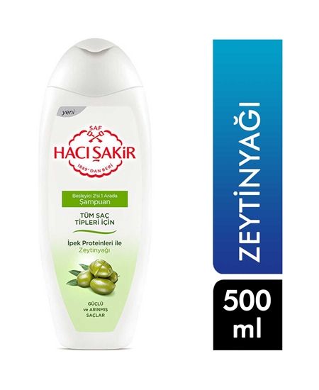 Picture of Hacı Şakir Şampuan 500 ml Zeytinyağı