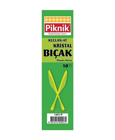 piknik, piknik malzemeleri, sofra malzemeleri, plastik bıçak, plastik bıçak satın al, tek kullanımlık bıçak, plastik yemek bıçağı