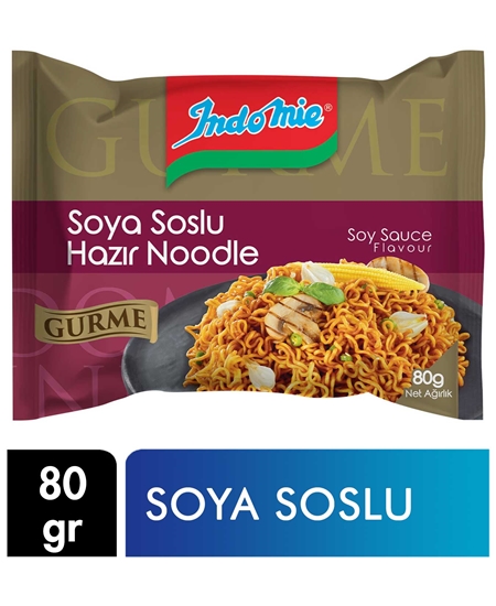 Picture of İndomie Gurme Soya Soslu Noodle 80 g X 40'lı Koli