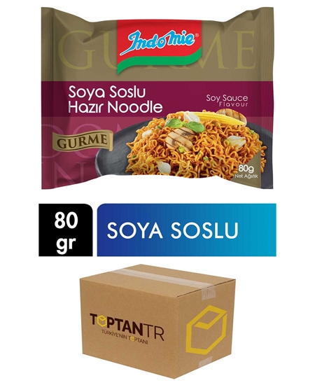 Picture of İndomie Gurme Soya Soslu Noodle 80 g X 40'lı Koli