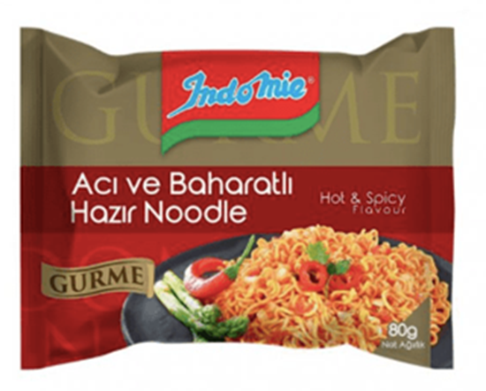 Picture of İndomie Hazır Noodle 80 gr Gurme Acı ve Baharatlı