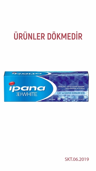 Picture of P-Ipana 3D White Çay ve Kahve İçenler İçin Diş Macunu 75 ml