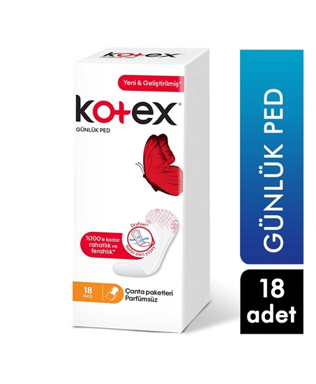 Picture of KOTEX LİGHTDAYS PARFÜMSÜZ 18LI (10X24)