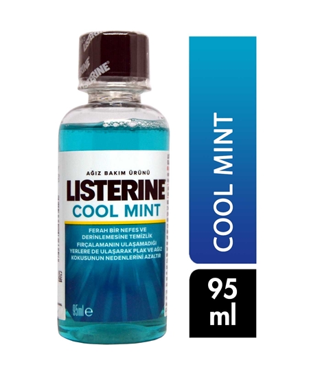 listerine, listerine ağız suyu, ağız bakım suyu, ağız temizleme suyu, gargara, listerine cool mint 95 ml ağız bakım suyu satın al, listerine cool mint 95 ml ağız bakım suyu fiyat