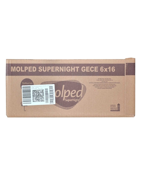 Picture of  Molped Sanitary Pad 6 Pieces Supernight