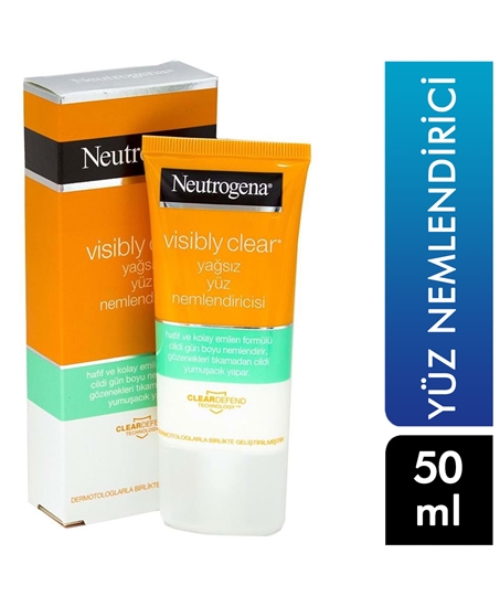 Picture of Neutrogena Yağsız Yüz Nemlendirici Krem 50 ml Visibly Clear