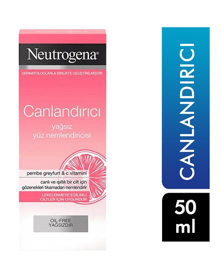 Picture of Neutrogena Yüz Nemlendirici Krem 50 ml Canlandırıcı Pembe Greyfurt