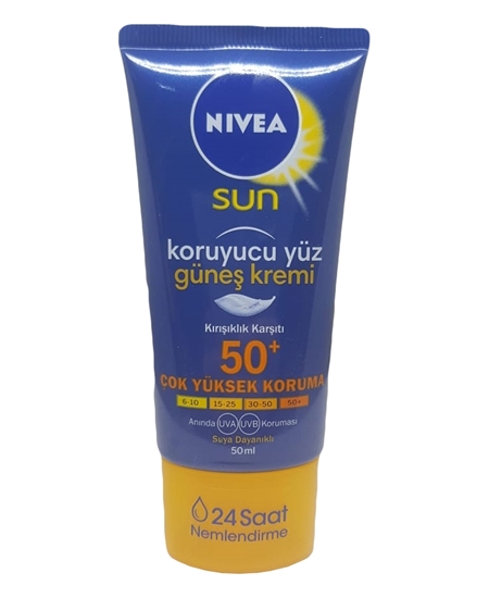 nivea, nivea sun, gunes kremi, yuz koruma kremi, yaslandırma geciktirici krem, kirisik onleyici krem