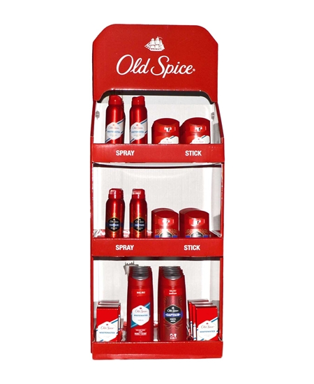 Picture of Old Spice Whitewater & Captain Stand 66 Pieces