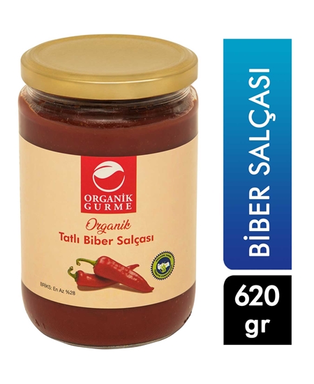 Picture of Organik Gurme Organik Tatlı Biber Salçası 620 gr