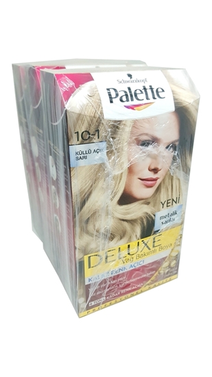 Picture of P-Palette Deluxe Küllü Açık Sarı 10-1 Tüp Krem Saç Boyası 50 ml