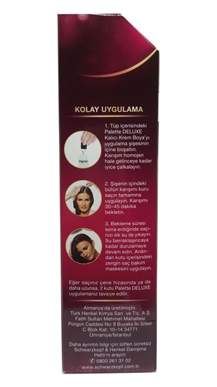 Picture of P-Palette Deluxe Platin Sarısı 10-2 Tüp Krem Saç Boyası 50 ml