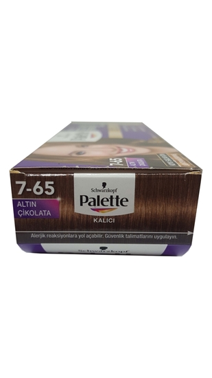 Picture of P-Palette Göz Alıcı Renkler Altın Çikolata 7-65 Tüp Krem Saç Boyası 50 ml