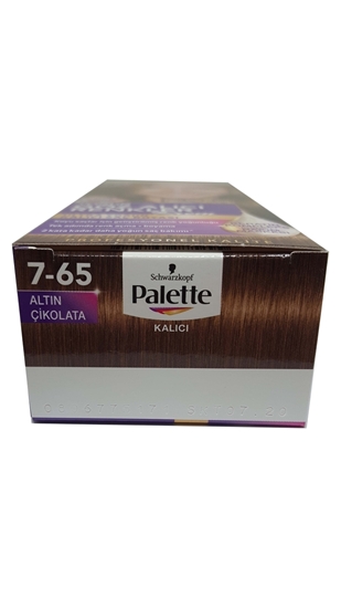 Picture of P-Palette Göz Alıcı Renkler Altın Çikolata 7-65 Tüp Krem Saç Boyası 50 ml