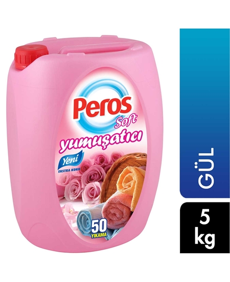 Picture of Peros Soft Yumuşatıcı 5 kg X 4'lü Koli Gül