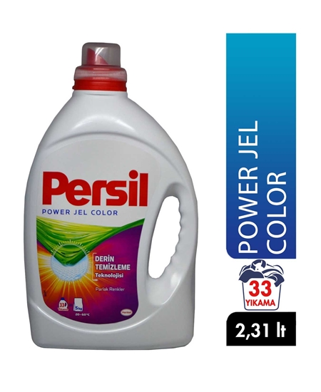 Picture of Persil Gel Liquid Laundry Detergent 2,31 L Power Gel Color - 33 Wash