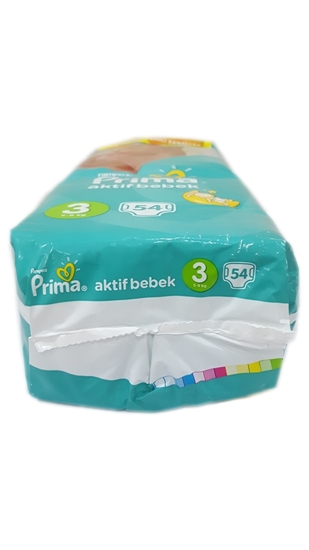 Picture of P-Prima Aktif Bebek  Midi Mega Paket 54'Lu  Ekonomik Paket Bebek Bezi