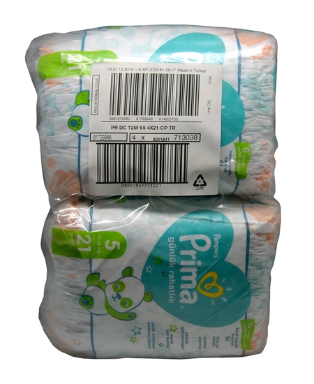 Picture of  Prima Baby Diapers Size 5 21 Pieces