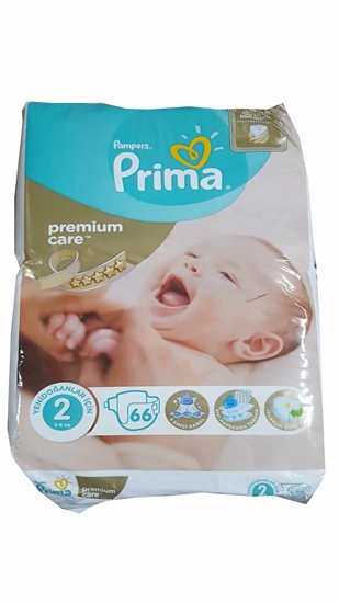 Picture of P-Prima Premium Care No:2 İkiz Paket Bebek Bezi 66'lı