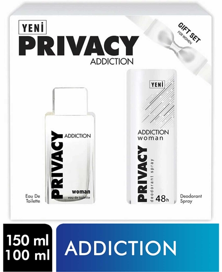 Picture of Privacy Kadın Deodorant 150 ml + Kadın Parfüm 100 ml Addiction