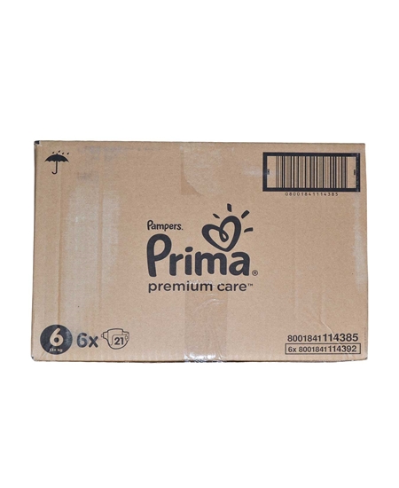 Picture of  Prima Premium Care Baby Diapers Size 6 21 Pieces