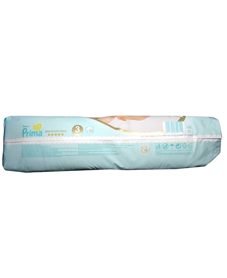 Picture of  Prima Premium Care Baby Diapers Size 3 52 Pieces