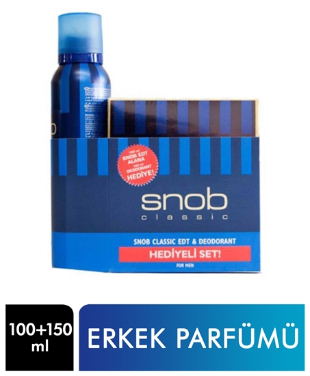 Picture of Snob Erkek ParfümÜ EDT 100 ml + Deodorant 150 ml