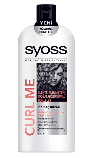 syoss, syoss saç kremi, saç kremi, saç bakım kremi, dalgalı ve kıvırcık saçlar için saç kremi, syoss saç kremi 550 ml fiyat, syoss saç kremi 550 ml satın al