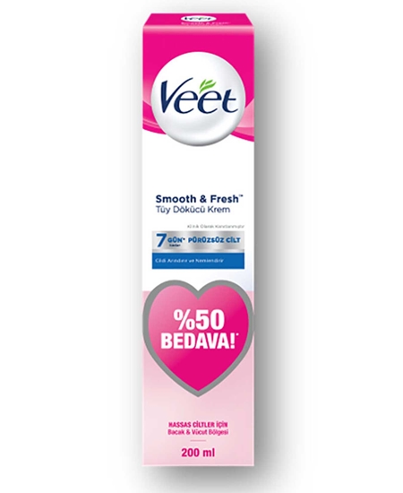 Picture of VEET TÜY DÖKÜCÜ KREM 200 ML Hassas Ciltler AKTÜEL