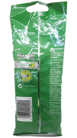 Picture of Wilkinson Sword Extra3 Sensitive Tıraş Bıçağı 4'lü