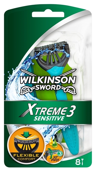 Picture of P-Wilkinson Sword Xtreme3 Sensitive Poşet 8'li