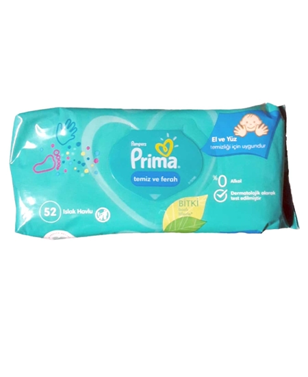 Picture of Prima Pampers Islak Havlu 52'li Yeşil