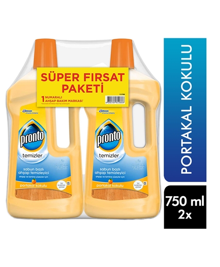 Picture of PRONTO FLOOR CLEANER ORANGE 750 ML + 750 ML